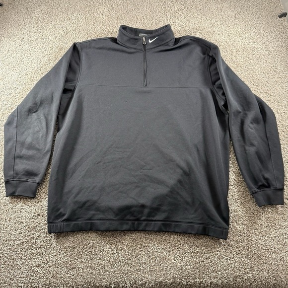 Nike Other - Nike Therma Fit Sweater Mens XL 1/4 Zip Pullover Golf Active Performance Classic